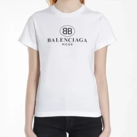 BB Alphabet Kurzarm-T-Shirt, Weiß 556110TYK239000 BB Alphabet Kurzarm-T-Shirt, Weiß 556110TYK239000