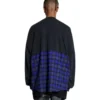 BB Authentic Long-Sleeve-T-Shirt mit Aufnäher „Black Blue“ 698227TMM085212