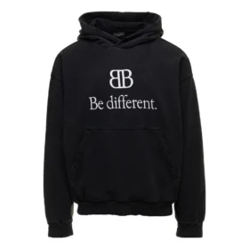 BB Be Different Popover-Hoodie „Black White“ 720426TNVV11070 BB Be Different Popover-Hoodie „Black White“ 720426TNVV11070