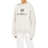 BB Be Different Popover-Hoodie „Ecru Black“ 720426TNVB49784