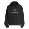 BB Be Different Popover-Hoodie „Schwarz-Weiß“ 720406TNVB41070