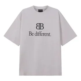 BB Be Different T-Shirt, mittlere Passform „Grau“ 612966TNVU99784