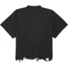 BB Classic Balenciaga Kurzes Oversize-T-Shirt „Schwarz“ 783399TQVS81083