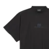 BB Classic Balenciaga Kurzes Oversize-T-Shirt „Schwarz“ 783399TQVS81083