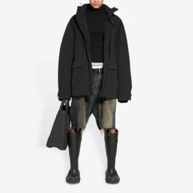 BB Icon Kick Parka „Black“ 704548TMO171000