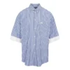 BB Icon Layered Kurzarm-Shirt „Blue White“ 699195TMM234640