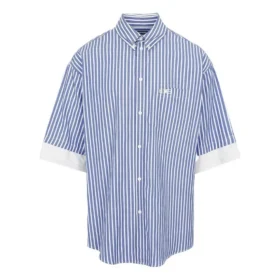 BB Icon Layered Kurzarm-Shirt „Blue White“ 699195TMM234640