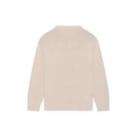 BB Laurel Crown Logo Rundhals-Strickpullover „Beige“ 664369T32119028 BB Laurel Crown Logo Rundhals-Strickpullover „Beige“ 664369T32119028