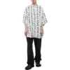 BB-Logo-Oversize-Shirt „White Black“ 725382TNL889040
