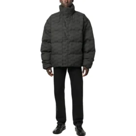 BB Monogram Daunenjacke „Schwarz“ 681885TML331269