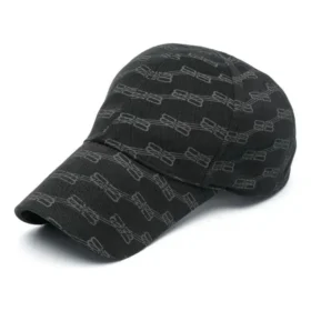 BB Monogram-Kappe „Black Grey“ 704104410B21062 BB Monogram-Kappe „Black Grey“ 704104410B21062