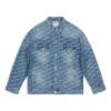 BB Monogram Large Fit Jacke „Blue“ 675208TMW370443