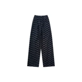 BB Monogram-Pyjama-Hose „Black Grey“ 658883TML361269