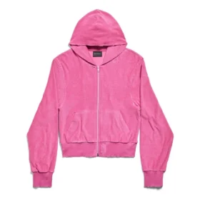 BB Motel Hoodie mit Reißverschluss, tailliert „Dark Pink“ 791755TQVU85803 BB Motel Hoodie mit Reißverschluss, tailliert „Dark Pink“ 791755TQVU85803