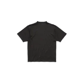 BB Motel T-Shirt, mittlere Passform „Schwarz“ 764235TQVK91083