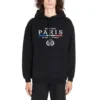 BB Paris Flag Baumwoll-Hoodie „Schwarz“ 570811TGV681000