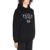BB Paris Flag Baumwoll-Hoodie „Schwarz“ 570811TGV681000