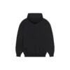 Bb Pixel Fleece-Hoodie mit Kordelzug und langen Ärmeln, schwarz 578135TKVI81070