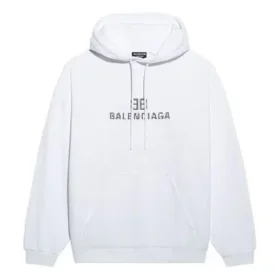 BB Pixel Hoodie in mittlerer Passform „Weiß“ 578135TKVI89040