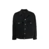 BB Sprayed Denim-Jacke, Large-Passform „Dark Grey White“ 678354TIWA21440