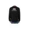 BB-Sweatshirt mit Interlock-Stoff und Rückenaufdruck „Black White“ 583117T14394170