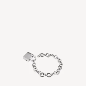 Bb-Vorhängeschloss-Armband in Silber/Antiksilber Bb-Vorhängeschloss-Armband in Silber/Antiksilber