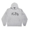 Be Kind Rundhals-Hoodie, Oversize „Grey“ 761458TPVD61167