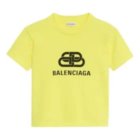 Bedrucktes BB-Shirt mit kurzen Ärmeln, gelb 583224TFV657072