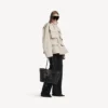 Bel Air Tote Bag für Damen, mittelgroß, in Schwarz