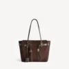 Bel Air Tote Tasche für Damen, mittelgroß, in Hell-Espresso Bel Air Tote Tasche für Damen, mittelgroß, in Hell-Espresso
