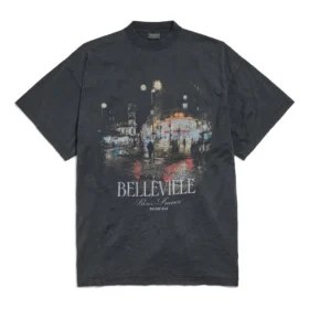 Belleville T-Shirt „Black Faded“ 787349TRVP71041