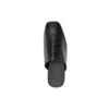 Bequeme BB-Pantoletten aus Leder „Schwarz“ 743926WB7221000