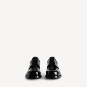 Bequeme Herren-Derby-Schuhe in Schwarz