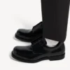Bequeme Herren-Derby-Schuhe in Schwarz
