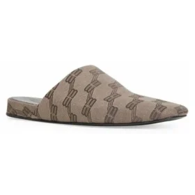 Bequeme Pantoletten „BB Monogram Brown“ 636605W2I103020
