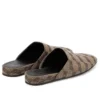 Bequeme Pantoletten „BB Monogram Brown“ 636605W2I103020