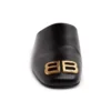 Bequeme Pantoletten „Schwarz“ 653808WBB521088