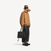 Bequemer Herren-Loafer in dunklem Burgunderrot