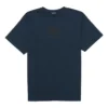 Übergroßes, gewaschenes Interlock-BB-T-Shirt „Navy Black“ 583214TFV658060