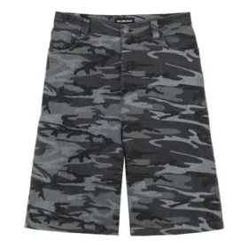 Bermudashorts im Camouflage-Look „Grau“ 641464TJW551055