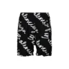 Bermudashorts mit Scribble-Logo „Black“ 672410TML131070