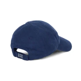 Bestickte Baseballkappe aus Baumwoll-Twill „Pride“ „Blau“ 670810410B24000