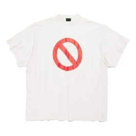 Bfrnd Series Inside-out Oversized-T-Shirt „Off White“ 787358TQVG89016
