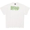 Bfrnd Series Inside-out Oversized-T-Shirt „Off White“ 787358TQVG89016