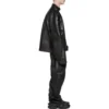 Bikerjacke Oversized „Schwarz“ 744983TOS141000