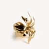 „Bloom“-Armreif für Damen in glänzendem Gold „Bloom“-Armreif für Damen in glänzendem Gold