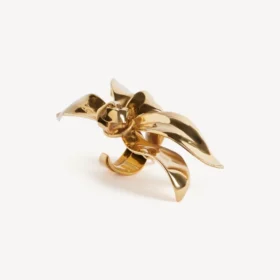 Bloom-Kleingering für Damen in glänzendem Gold Bloom-Kleingering für Damen in glänzendem Gold