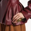 Bloom-Kleingering für Damen in glänzendem Gold