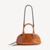 Bolero-Bowling-Tasche für Damen, Mini, in Hellbraun „Cowboy“