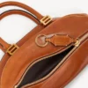 Bolero-Bowling-Tasche für Damen, Mini, in Hellbraun „Cowboy“